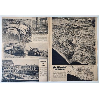 Die Wehrmacht, deutsche Militärzeitschrift aus dem Zweiten Weltkrieg, Ausgabe Nr. 6, 1944. Espenlaub militaria