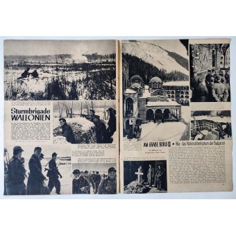 Die Wehrmacht, deutsche Militärzeitschrift aus dem Zweiten Weltkrieg, Ausgabe Nr. 6, 1944. Espenlaub militaria