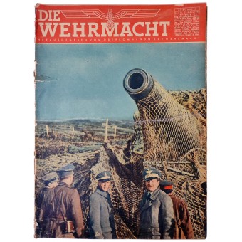 Die Wehrmacht, deutsche Militärzeitschrift aus dem Zweiten Weltkrieg, Ausgabe Nr. 7, 1943. Espenlaub militaria