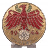 Золотая степень стрелковой награды Тироля, 1944 г.