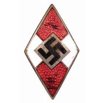 Insignia de las primeras Juventudes Hitlerianas, RZM 11-C. Balmberger. Espenlaub militaria