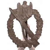 Infantry Assault Badge, R.S. Fluted pin