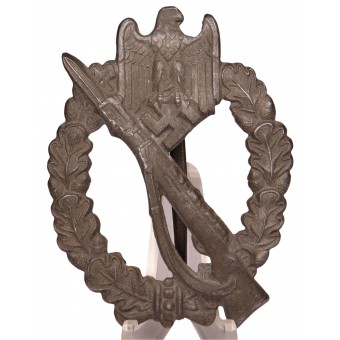 Insignia de Infantería de Asalto, R.S. Alfiler estriado. Espenlaub militaria