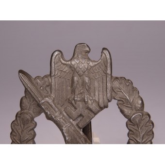 Jalkaväen rynnäkkömerkki, R.S. Kourutettu tappi.. Espenlaub militaria