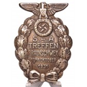 Знак SA Treffen Braunschweig 1931