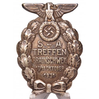SA Treffen Braunschweig 1931 -merkki. Espenlaub militaria