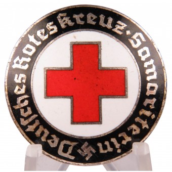 Badge DRK Samariterin, Ges.Gesch.. Espenlaub militaria