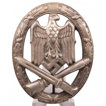 General Assault Badge, Assmann Semi-Hollow. Espenlaub militaria