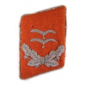 Luftwaffe Signals Collar Tab voor Oberleutnant rang