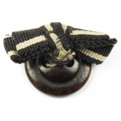 Miniature ribbon bar for WW1 EK2 cross