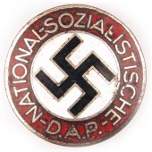 NSDAP insignia de solapa miembro Matthias Oechsler & Söhne acero