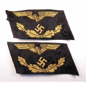 Patte de collier officielle de la Reichsbahn. Espenlaub militaria