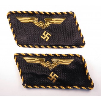 Linguetta per colletto ufficiale della Reichsbahn, gradi da 17a a 12. Espenlaub militaria
