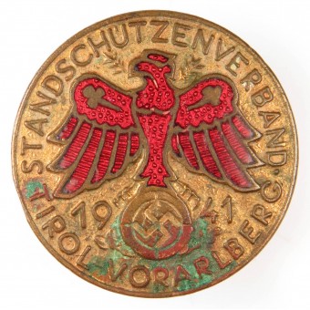 Distintivo di membro dellunità di tiro del Tirol-Vorarlberg, 1941. Espenlaub militaria