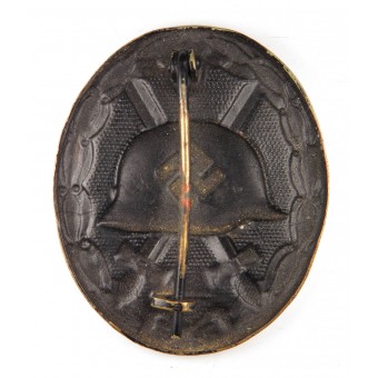 Wound Badge 1939 in Black, Brass. Espenlaub militaria