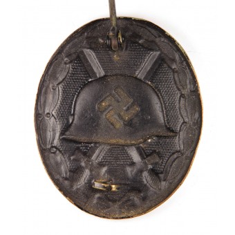 Badge de blessure 1939 en noir. Espenlaub militaria
