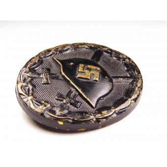 Wound Badge in Black, Brass. Espenlaub militaria