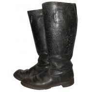 German black tall army boots (Marschstiefel)