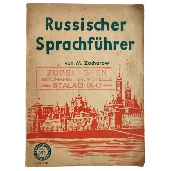 Livre de conversation allemand-russe 1941 par Zacharow. Espenlaub militaria