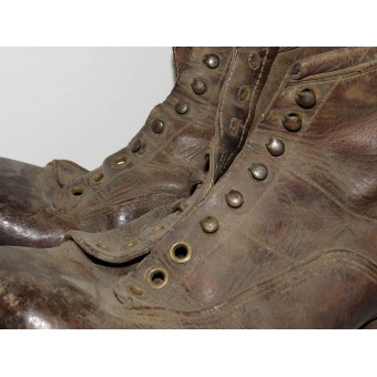 Ski-Mountain Lend-Lease Boots for Ski Infantry used by the Red Army. Espenlaub militaria