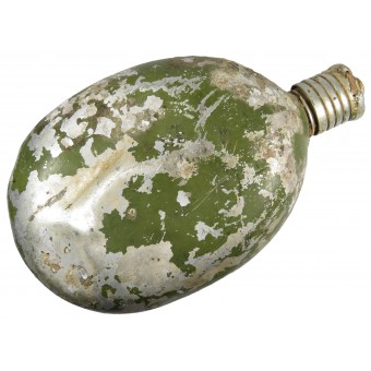 Sowjetische Aluminium-Kochgeschirr in grüner Farbe. Espenlaub militaria