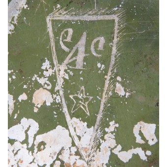 Neuvostoliiton alumiininen kanisteri vihreällä maalilla. Espenlaub militaria