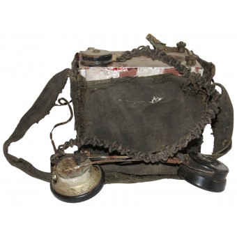 Partisans Selfmade field telephone. Espenlaub militaria