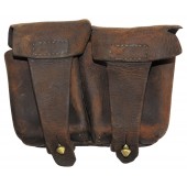Soviet Mosin Rifle Leather Ammo Pouch