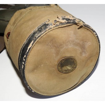 Masque à gaz estonien rare de lépoque de la Seconde Guerre mondiale, modèle E.IV. Espenlaub militaria