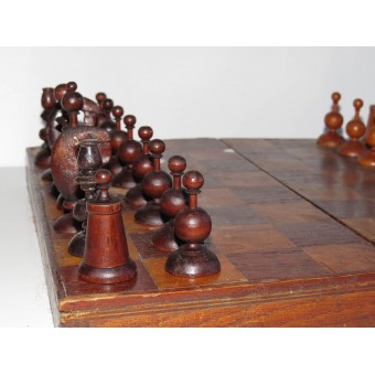 Altes sowjetisches Schach 1930-1940er Jahre. Espenlaub militaria