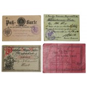 Set of cards issued to Otto Wieck