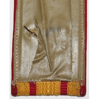 Shoulder strap of a lieutenant colonel of artillery or tank troops