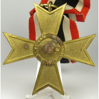 Croix du Mérite de guerre non marquée 2 en laiton. Espenlaub militaria