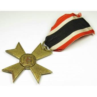 Ungekennzeichnetes Kriegsverdienstkreuz 2 aus Messing. Espenlaub militaria