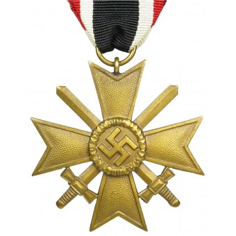 War Merit Cross with Swords on a ribbon. Espenlaub militaria