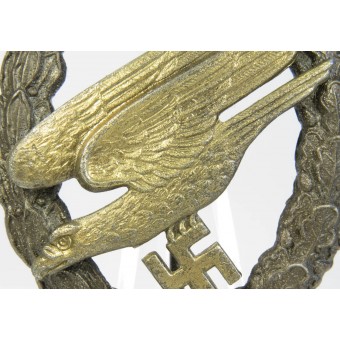 Assmann Fallschirmschützenabzeichen Distintivo paracadutista tedesco in zinco. Espenlaub militaria
