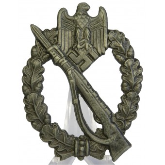 Unvollendetes Rudolf Souval Infanteriesturmabzeichen Abzeichen. Espenlaub militaria