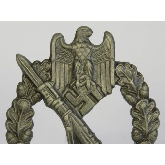 Unvollendetes Rudolf Souval Infanteriesturmabzeichen Abzeichen. Espenlaub militaria