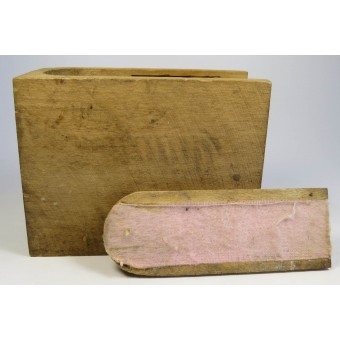 Caja de madera para espoletas de granada M24. Espenlaub militaria