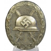 Wound Badge in Silver unmarked deumer, oversize