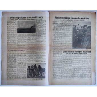 Noticias Militares Estonias Rindeleht Nr. 20, 1943. Espenlaub militaria