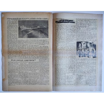 Estonian Military News Rindeleht Nr. 20, 1943. Espenlaub militaria