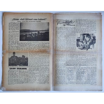 Ests oorlogsnieuws Rindeleht Nr. 19, 1943. Espenlaub militaria