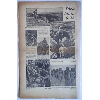 Notizie di guerra estoni Rindeleht Nr. 19, 1943. Espenlaub militaria