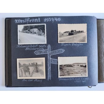 Duits soldaat fotoalbum 1937-1943. Espenlaub militaria