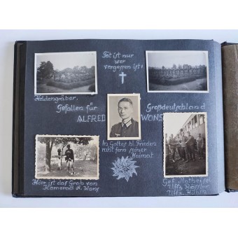 Álbum de fotos de soldados alemanes del Heer 1937-1943. Espenlaub militaria