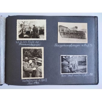 Fotoalbum des deutschen Heeressoldaten 1937-1943. Espenlaub militaria