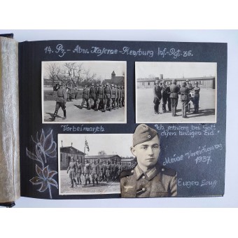 German Heer Soldiers Photoalbum 1937-1943. Espenlaub militaria