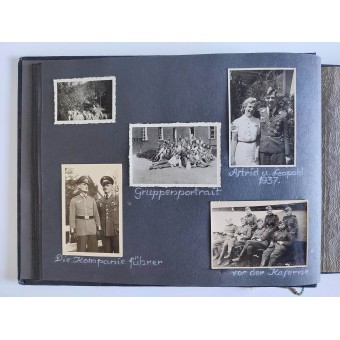 German Heer Soldiers Photoalbum 1937-1943. Espenlaub militaria