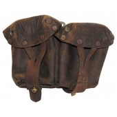 Leather Ammo Pouch for Mosin rifle